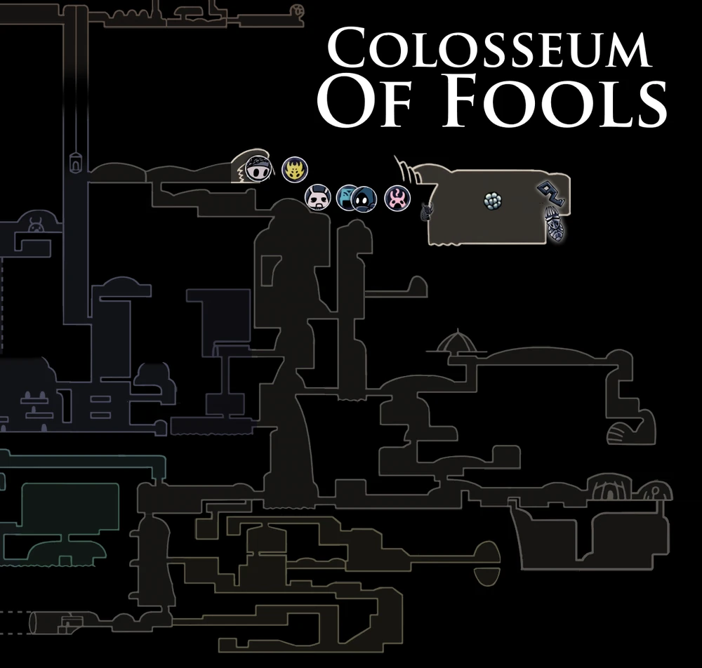 Colosseum of Fools Map