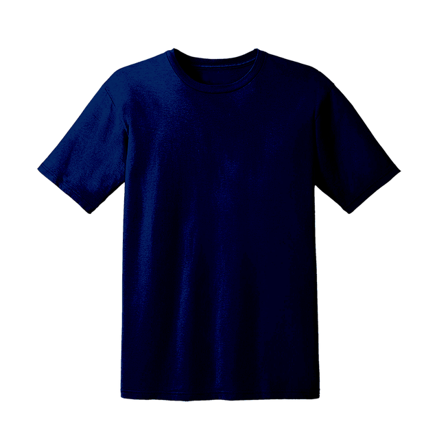 blue t-shirt