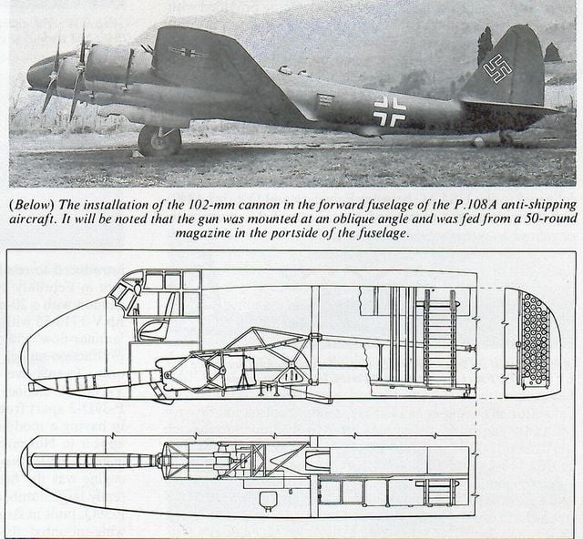 Schéma zbraně P.108A