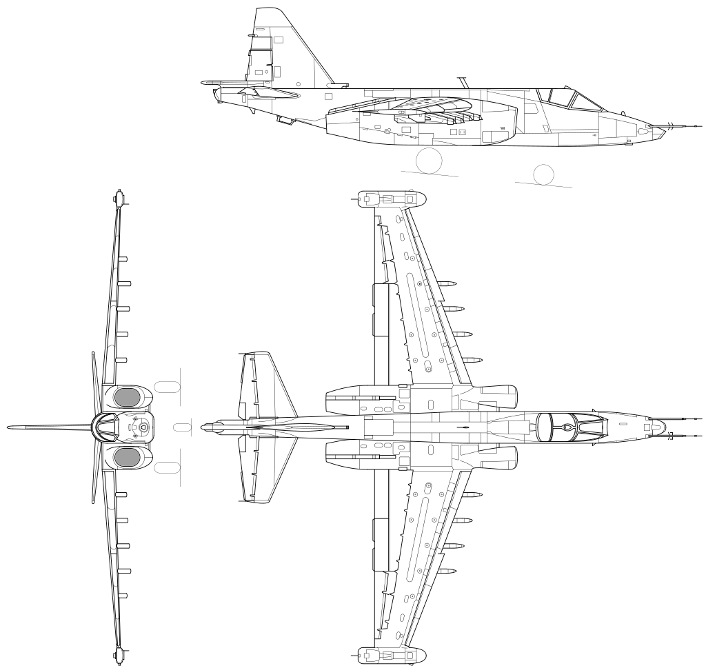 Nákres SU-25